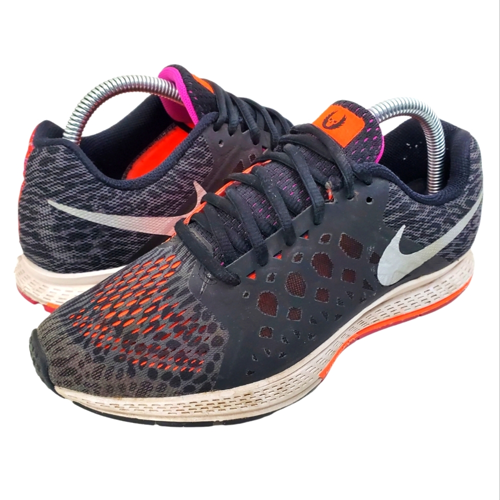 NIKE AIR ZOOM PEGASUS 31 Womens Size 7.5 Black Running Shoes